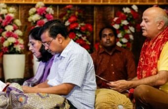 AAP chief Arvind Kejriwal has announced that a nationwide signature campaign would be launched seeking strict punishment for those involved in donation theft at Ram temple in Ayodhya.