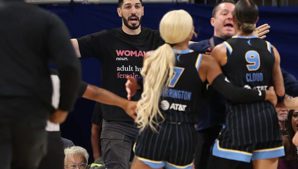 Ex-NBA Star Enes Kanter Freedom Ejected From WNBA Game Over Confrontation With Natasha Cloud