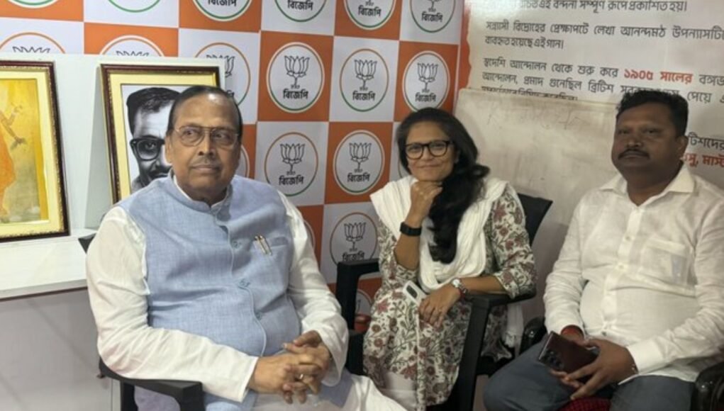 Three ex-TMC leaders file RS nominations as BJP candidates Three ex-TMC leaders file RS nominations as BJP candidates