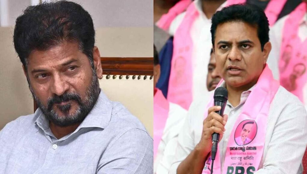 KTR challenges CM Reddy to call fresh elections KTR challenges CM Reddy to call fresh elections