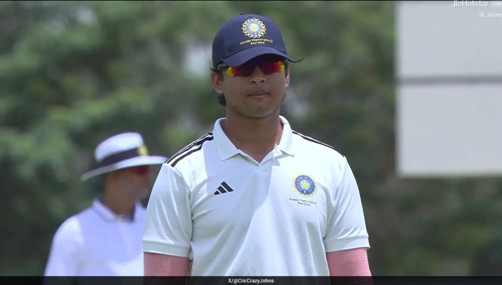 ‘Captain’ Vaibhav Sooryavanshi Scripts History In Duleep Trophy At Age Of 15