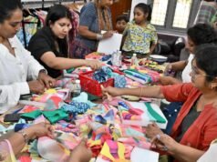 Kinusaiga Workshop in Visakhapatnam: Japanese fabric art at Kshwe Boutique