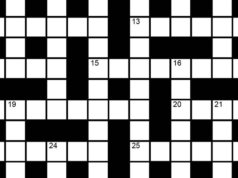 The Hindu Sunday crossword no. 72
