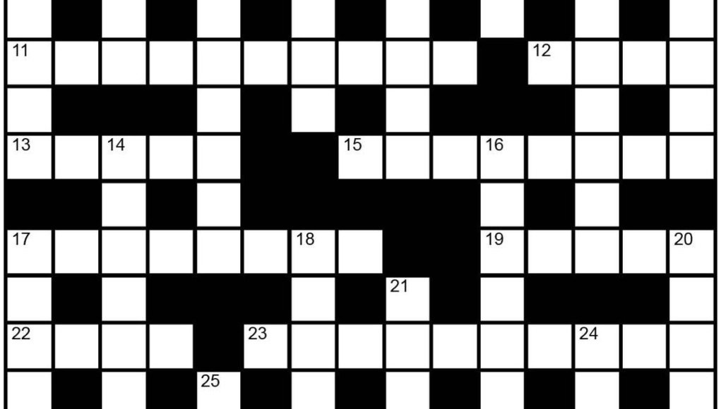The Hindu Sunday Crossword no. 73