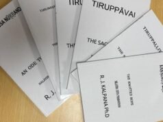 R.J. Kalpana comes up with the English translation of the Divya Prabandham verses
