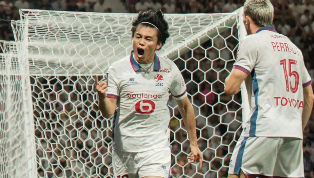 Japan’s Ayase Ueda Fires Lille Top Of Ligue 1 On Debut