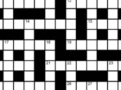 The Hindu Sunday crossword no. 75