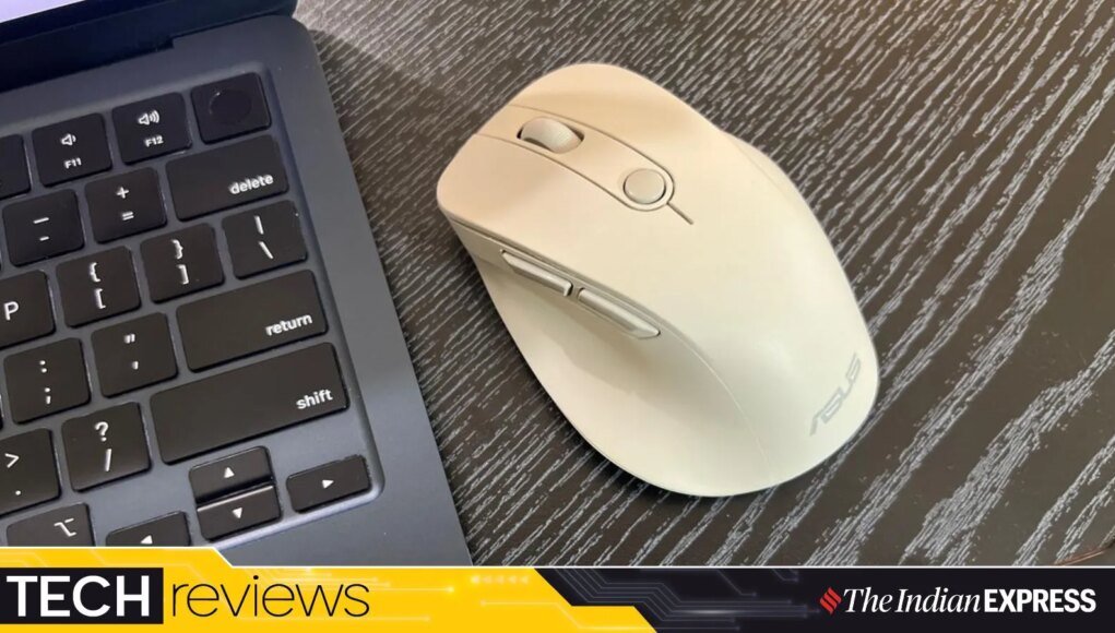 ASUS Wireless Mouse MD105 review: An ergonomic mouse for everyday productivity | Technology News ASUS Wireless Mouse MD105 review: An ergonomic mouse for everyday productivity | Technology News