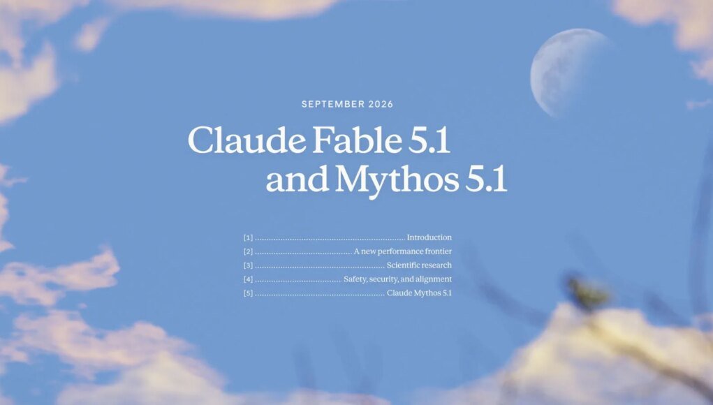 Anthropic’s Fable 5.1 and Mythos 5.1 bring improved coding and research capabilities | Technology News Anthropic’s Fable 5.1 and Mythos 5.1 bring improved coding and research capabilities | Technology News
