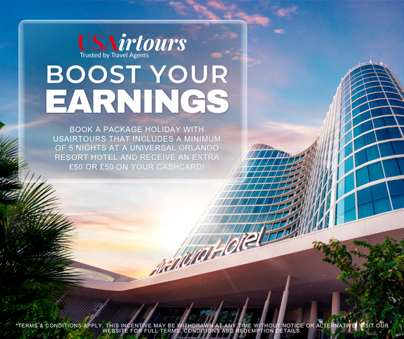 USAirtours unveils new agent booking incentives and webinar | News USAirtours unveils new agent booking incentives and webinar | News