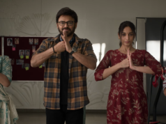 ‘Aadarsha Kutumbam – AK47’ teaser: Venkatesh, Trivikram Srinivas promise a hilarious action entertainer