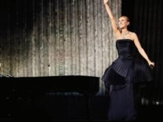 Celine Dion sings again, and Paris joins in