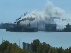 At least 20 killed, 5 missing after fire erupts on cargo ship at China’s Qingdao port