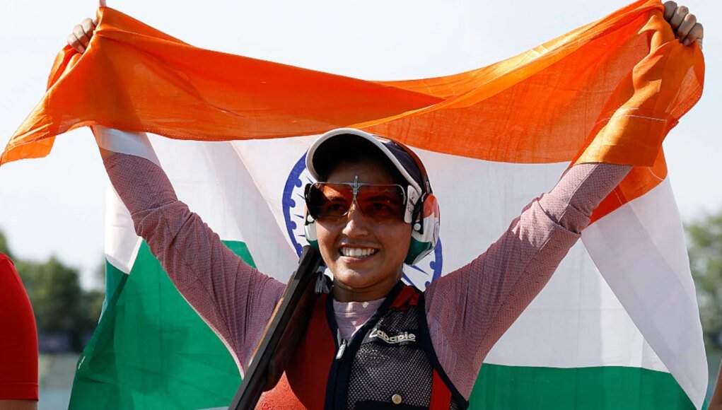 Another Medal For India As Women’s Trap Shooting Team Bags Silver At Asian Games