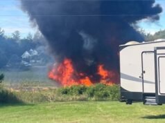 F-16 fighter jet crashes during training in Michigan, pilot ejects safely, probe underway