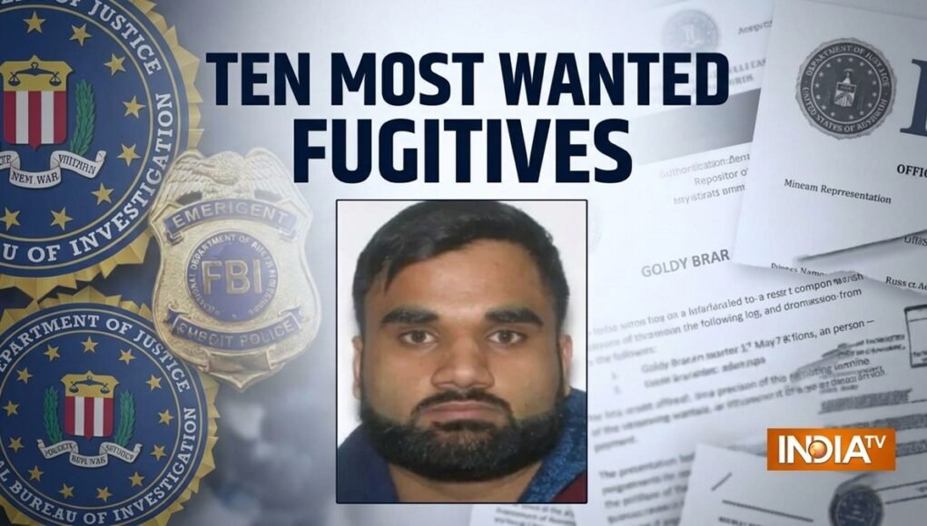 Goldy Brar added to FBI’s ’10 Most Wanted Fugitives’ list with million bounty, know who else on list Goldy Brar added to FBI’s ’10 Most Wanted Fugitives’ list with million bounty, know who else on list