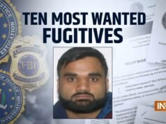 Goldy Brar added to FBI’s ’10 Most Wanted Fugitives’ list with $1 million bounty, know who else on list