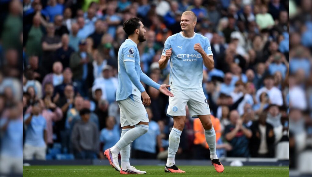 Erling Haaland Keeps New-Look Manchester City Perfect In Premier League, Blunt Spurs Held