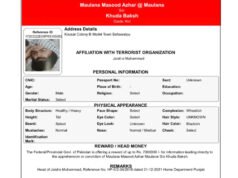 Pakistan hikes bounty on Jaish chief Masood Azhar to PKR 70 lakh in deceitful bid to avoid FATF grey list