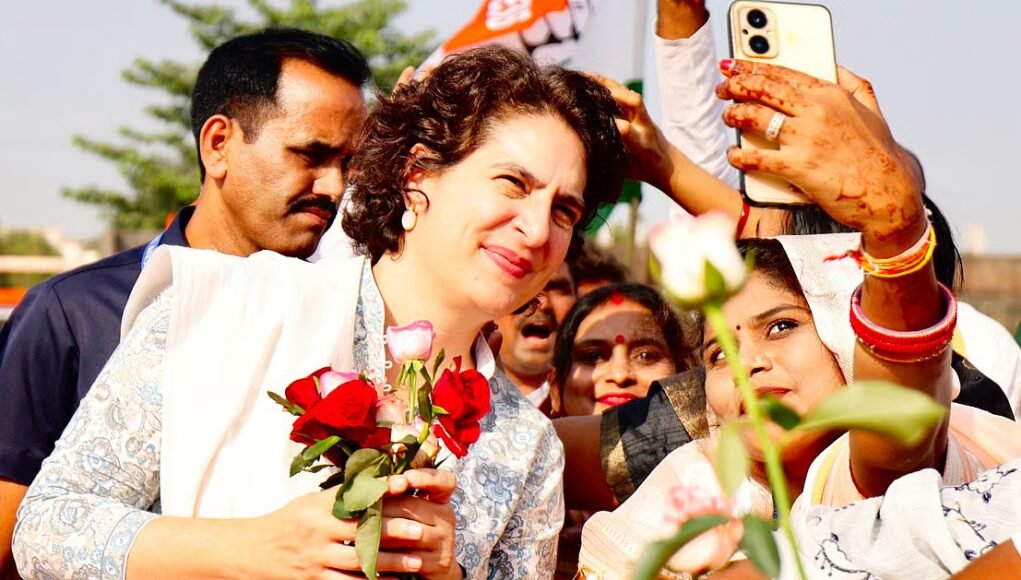 Priyanka Gandhi calls BJP’s response to Congress claims on EC ‘stale and weak’