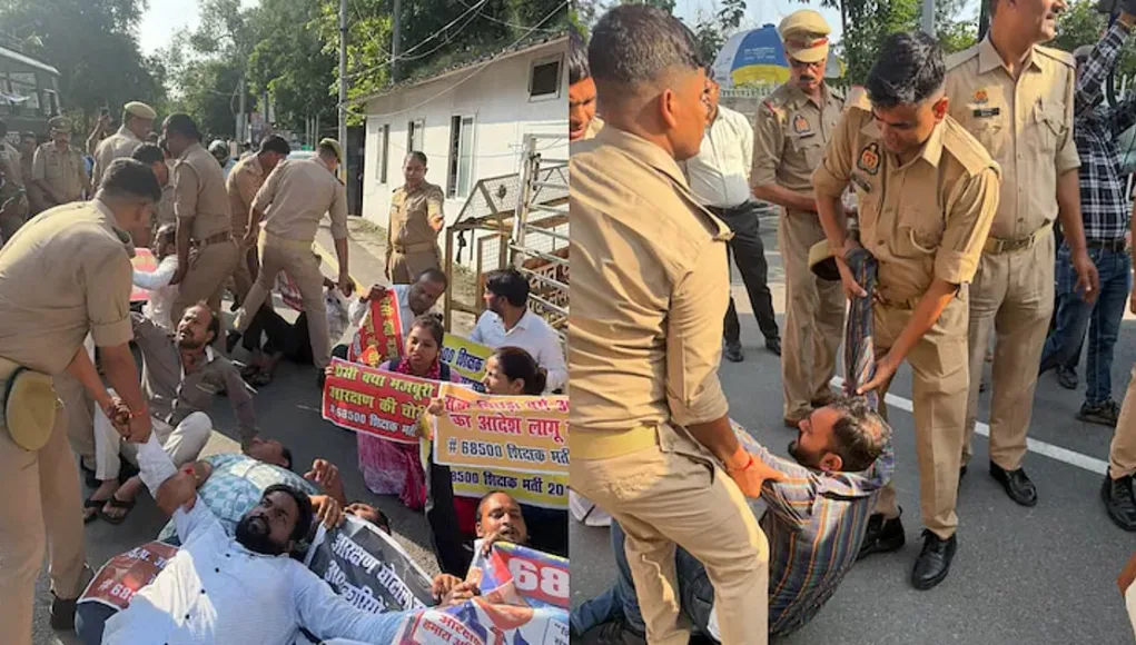 ‘We’ve been fighting for 8 years’: Protest by teaching candidates in Lucknow nears fortnight