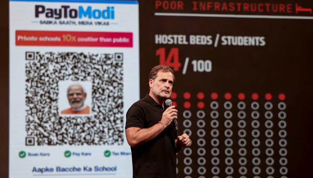 Rahul meets Satya Niketan collapse victim’s kin, flags hostel shortage Rahul meets Satya Niketan collapse victim’s kin, flags hostel shortage