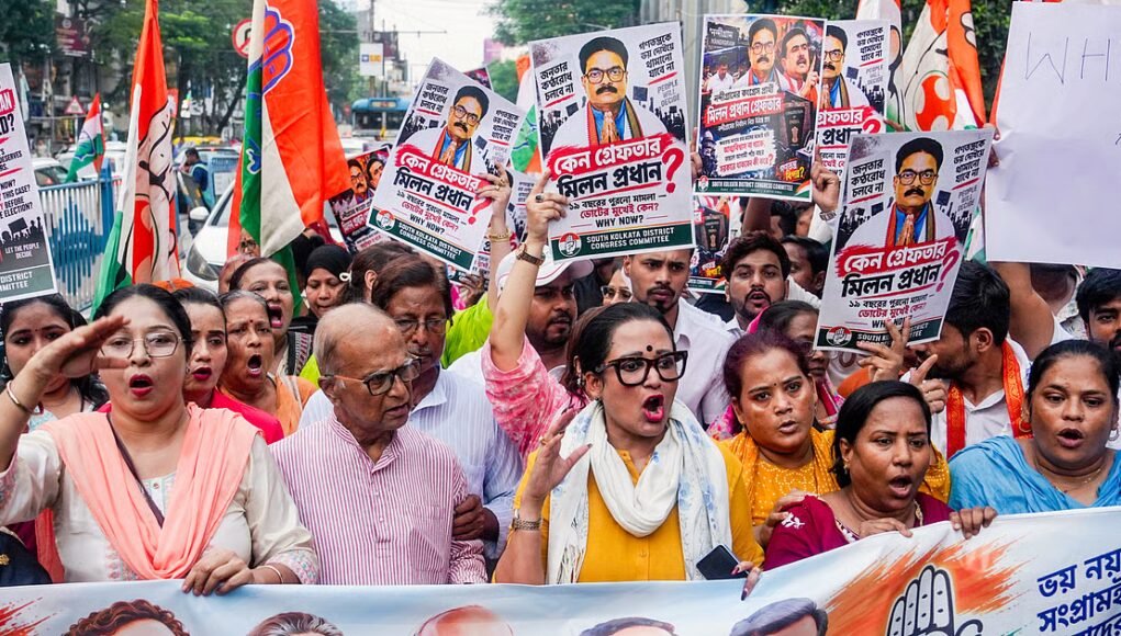 Nandigram: Cong takes campaign to streets as jailed Pradhan’s wife steps in