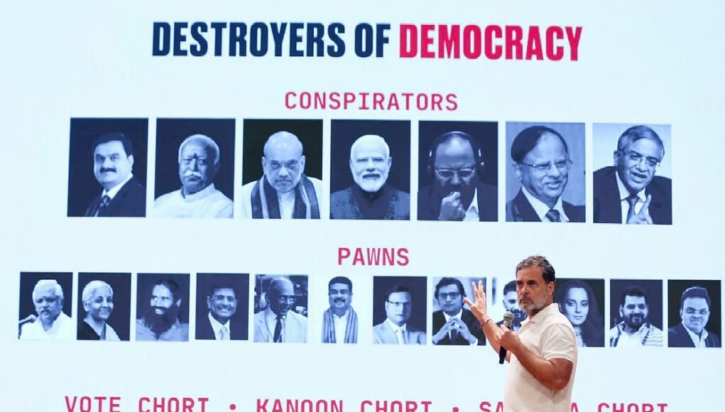 PM, Shah, CEC ‘traitors’, Gyanesh Kumar must quit immediately: Rahul