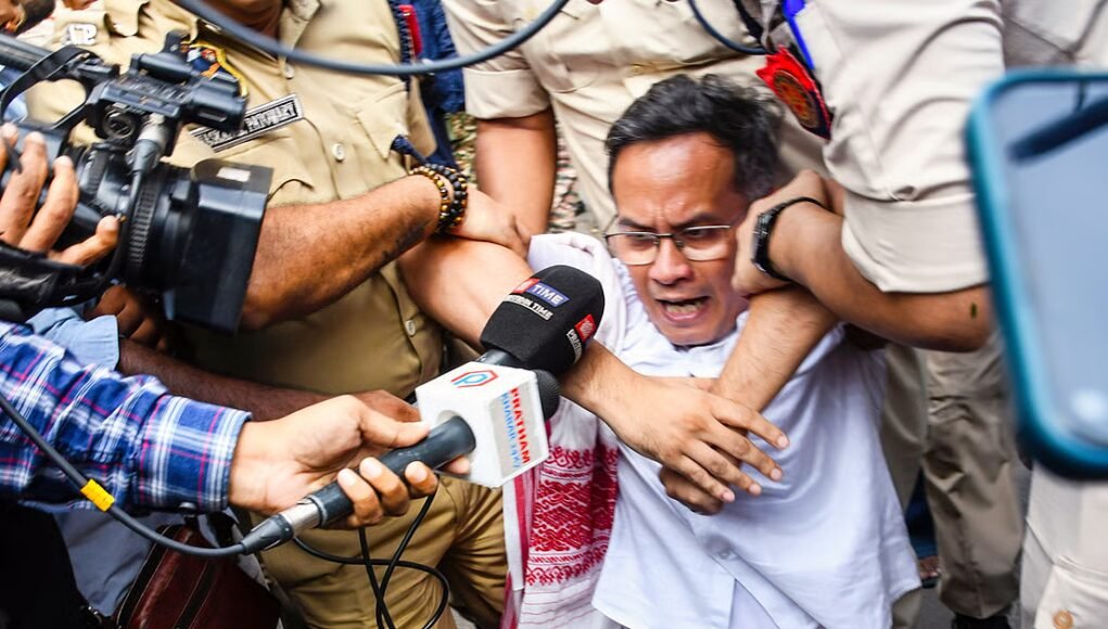 Assam Congress chief Gaurav Gogoi detained during protest against CEC