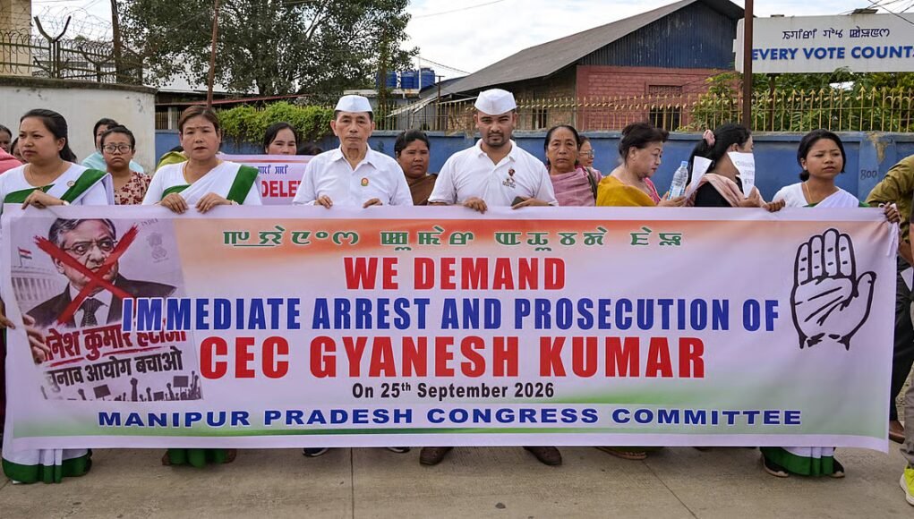 Congress protests across India, seeks CEC Gyanesh Kumar’s resignation Congress protests across India, seeks CEC Gyanesh Kumar’s resignation