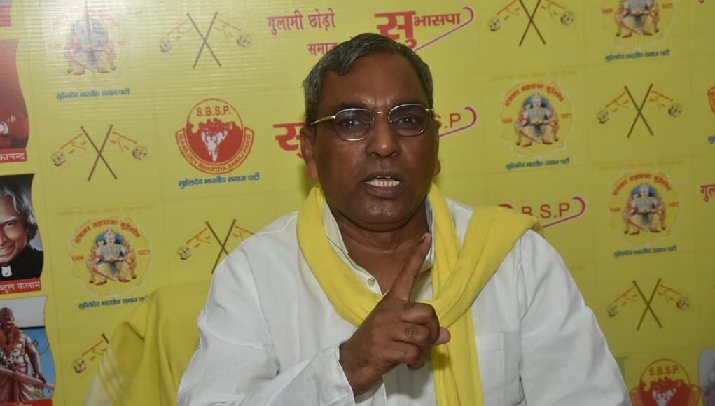‘Will you burn SP-Congress’ Lanka?’: UP minister Rajbhar’s remarks at govt event spark row