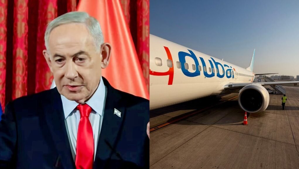 Israel PM Netanyahu says pilot wanted to crash flydubai plane, being interrogated in Saudi Arabia