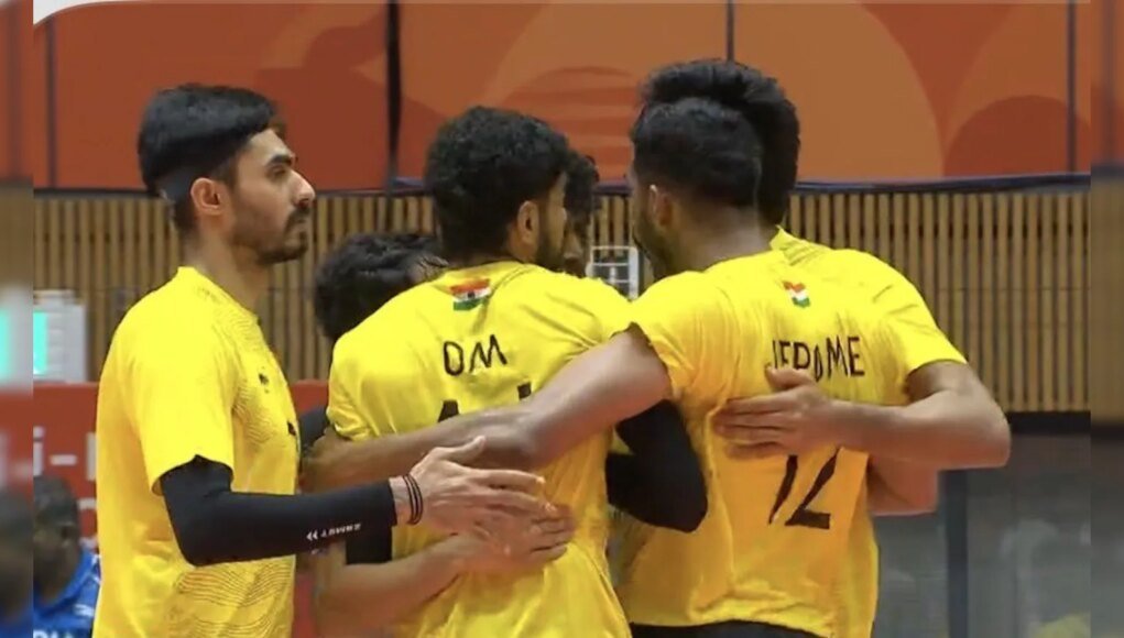 India Beat Qatar 3-2 To Enter Quarter-Finals Of Men’s Volleyball In Asian Games