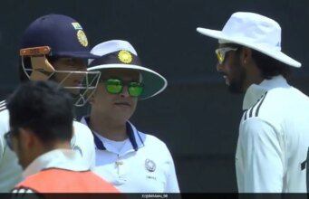 “Kya Yeh Vice-Captain?” Tilak Varma Sledges Vaibhav Sooryavanshi In Duleep Trophy Final. Watch
