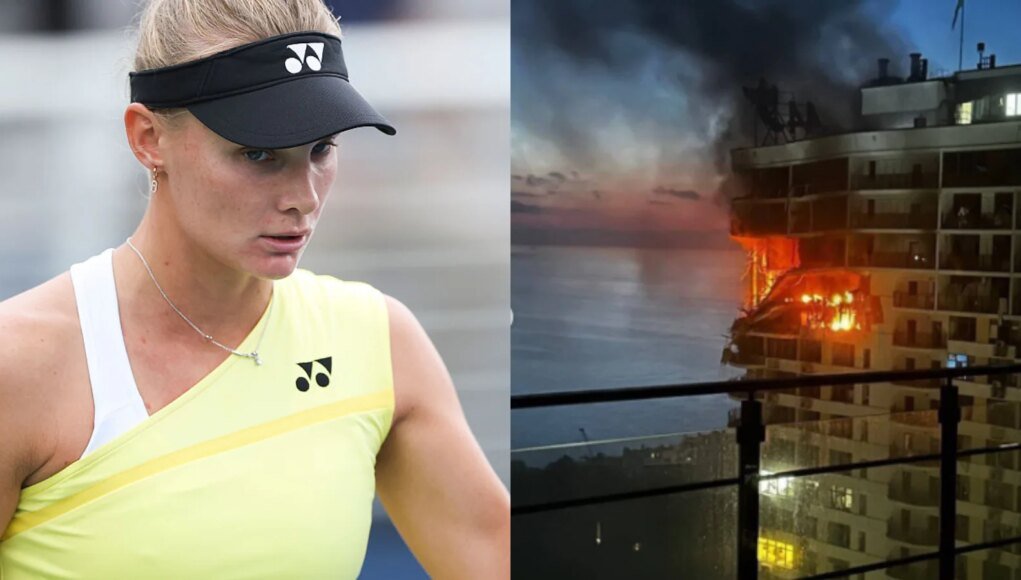 Russian Missile Strike Destroys Ukranian Tennis Player’s Apartment, Only A French Open Towel Survives
