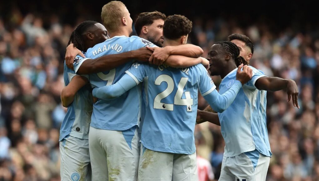 Manchester City Outgun Sunderland Despite Brian Brobbey’s Hat-Trick, Manchester United Rescue Fulham Draw