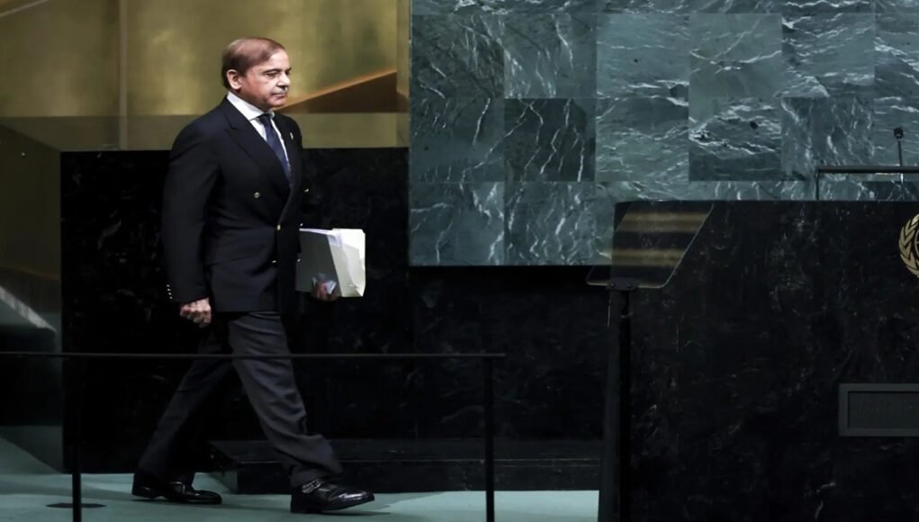 ‘When will you prosecute Hafiz Saeed?’ Shehbaz Sharif confronted at UN, Pakistan PM refuses to answer
