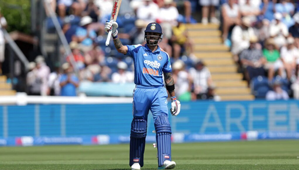 Virat Kohli’s Record Hunt Continues, Equalises Sunil Gavaskar After 55th ODI Ton Against West Indies