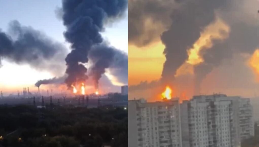 WATCH: The moment Ukraine launched its ‘largest ever’ drone attack on Russia