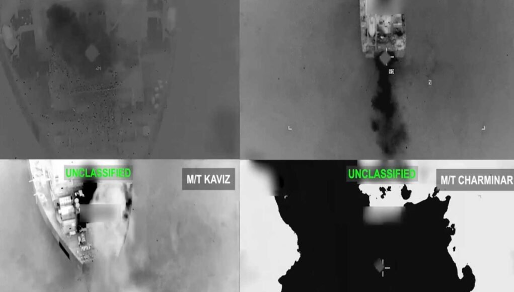US destroys five Iranian oil tankers near Kharg Island in response to missile attacks on American navy warship