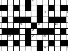 The Hindu Sunday crossword no. 76
