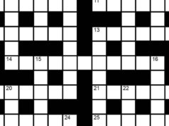 The Hindu Sunday crossword no. 77