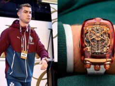 Cristiano Ronaldo Spotted in $1.65M Custom Jacob & Co. Bugatti Watch