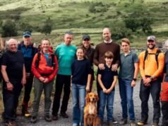 Kate Middleton climbed Britain’s three highest peaks within 24 hours in June to support a cancer charity; four months later, she shared an unseen photo with William, their three children and mountain rescuers