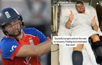 Jos Buttler Posts Photo From Hospital Bed, Out Of Action For A Significant Duration