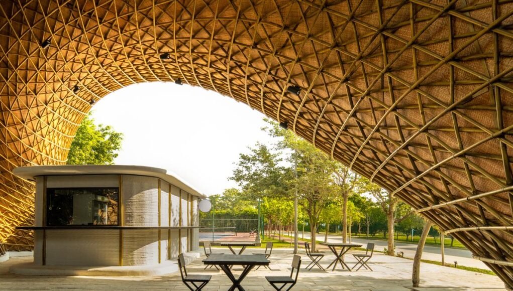 How 3D Printing and Bamboo Created Ashoka University’s Most Iconic Hangout