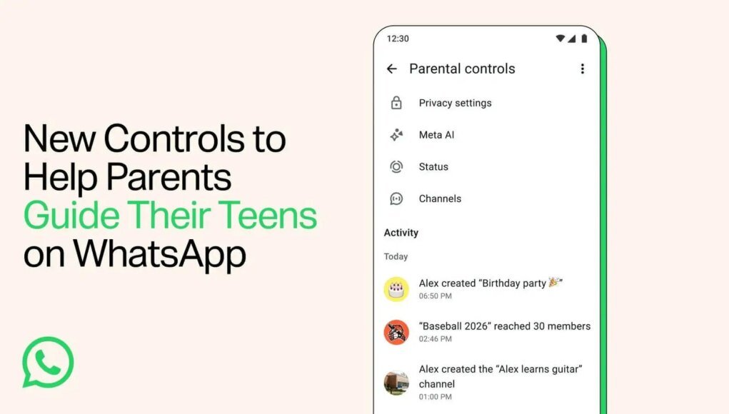 WhatsApp adds new parental controls for Teen Accounts: Here’s what changes | Technology News WhatsApp adds new parental controls for Teen Accounts: Here’s what changes | Technology News