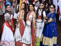 Dandiya dressing gets bolder and blingier