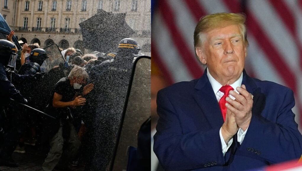 Donald Trump reacts to France protests, says ‘This is about Islam wanting to take over’ Donald Trump reacts to France protests, says ‘This is about Islam wanting to take over’
