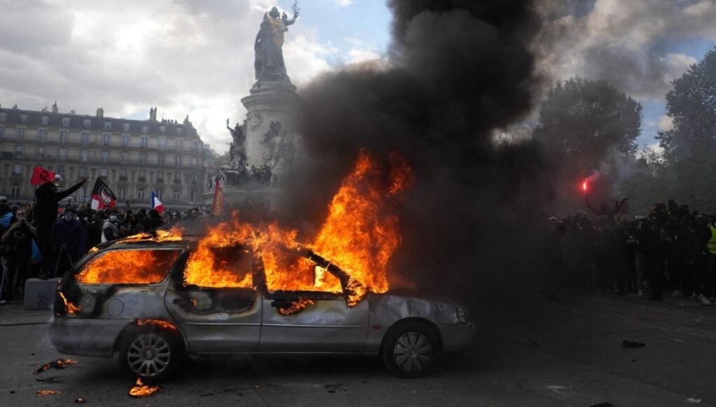 France on edge as riots spread, ‘record’ 855 detained in Paris; Macron vows crackdown